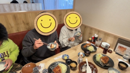 受験にカツ！激励会！